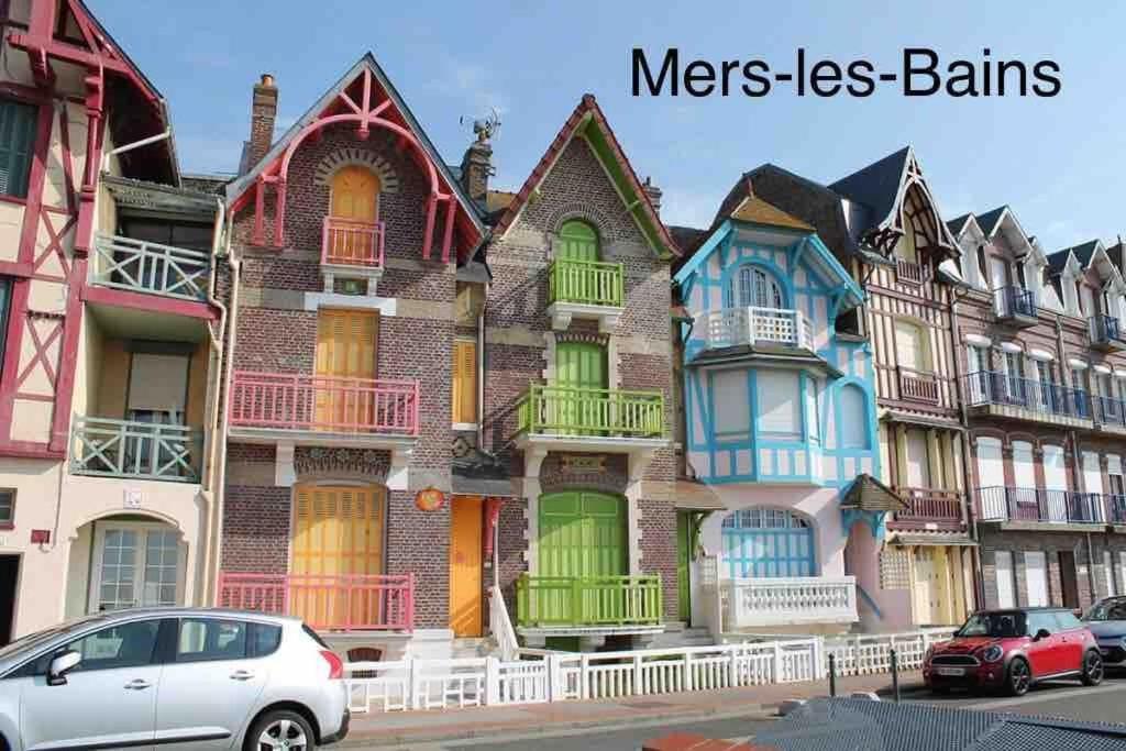 Appartement Avec Cour A 50M De La Plage Mers-les-Bains Dış mekan fotoğraf